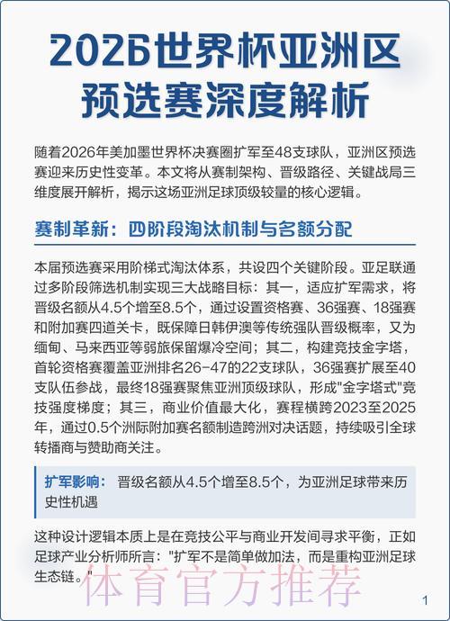 世界杯预选赛全程实时数据追踪与深度解析